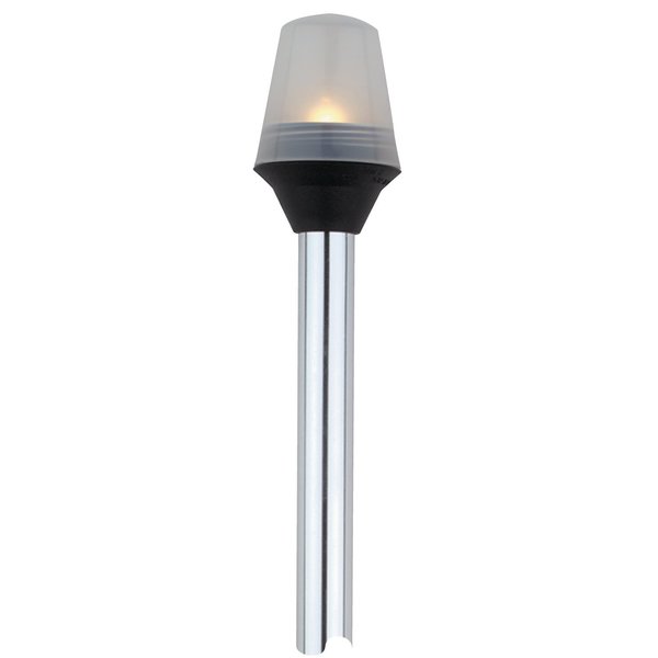 Attwood Marine Attwood 5100241 Frosted Globe All-Round Light, 2-Pin Standard Pole 24" 5100-24-1